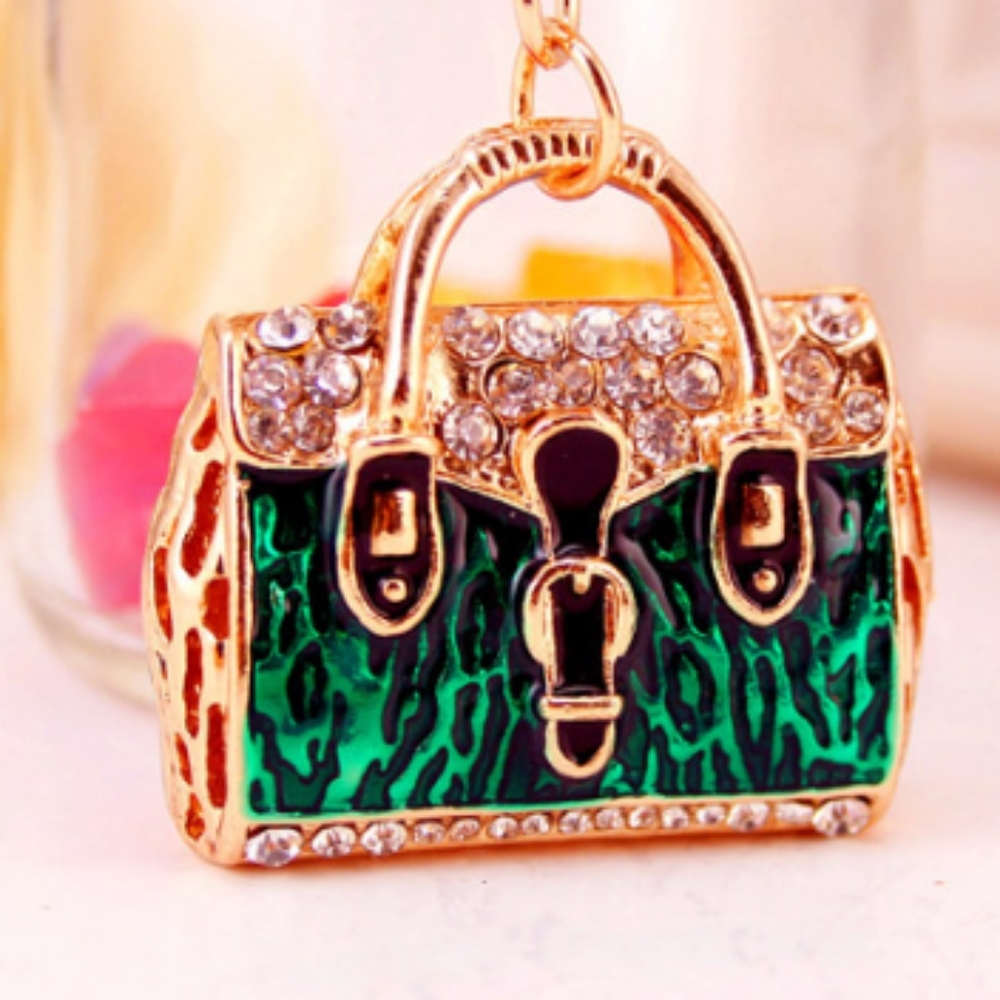 Betsey Johnson Handbag Necklace